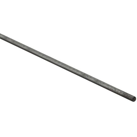 STANLEY 4054BC Series Weldable Round Smooth Rod, 14 in Dia, 48 in L, Steel, Plain N215-251